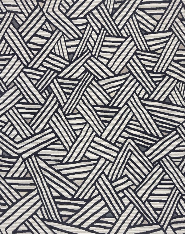 Crossed Lines (Natural Charcoal)