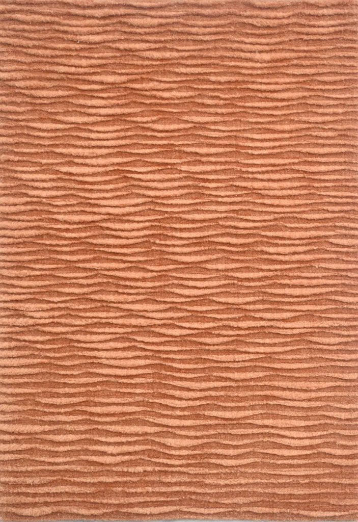 Waves (Orange) Wool